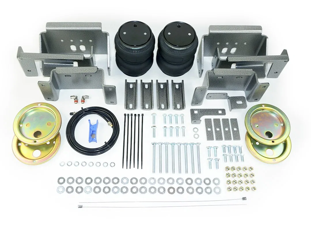 HP10402 – PACBRAKE Helper Spring Kit, Air Spring Frame Mount Up To 5000 Pound Load Capacity Air Adjustable From 5 To ...
